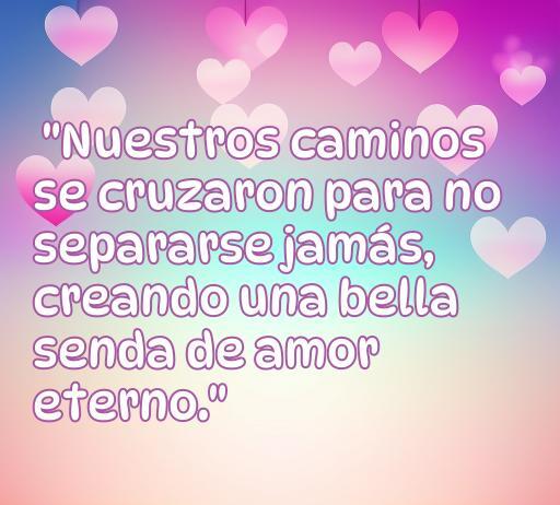Frases de amor sobre caminos