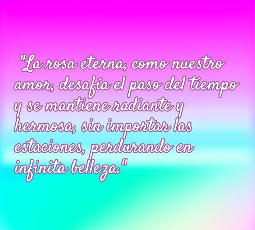 Frases de amor sobre la rosa eterna