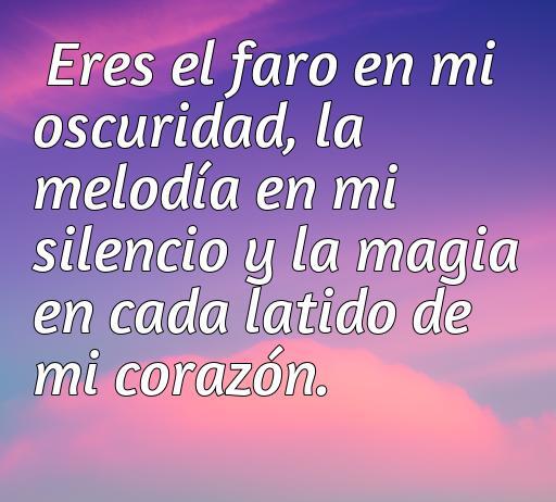 Frases de amor y admiración