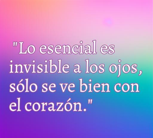Frase del Principito sobre el amor y la amistad: 