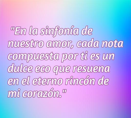 frases de amor y buen comienzo Frase romántica sobre el amor: