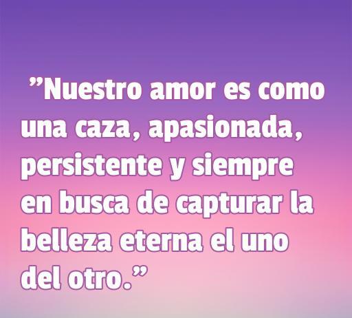 Frases de amor y caza