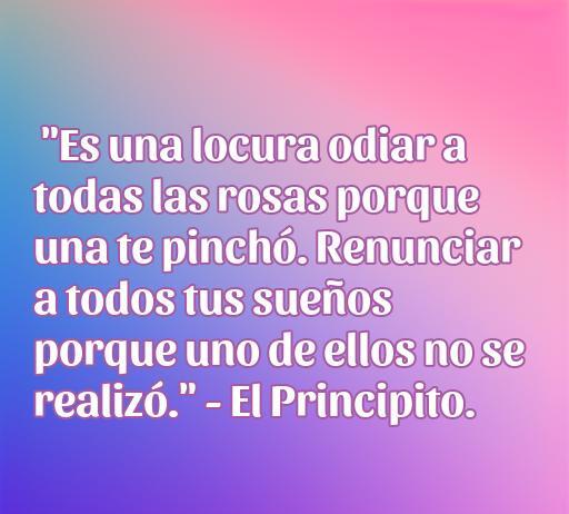 Frases de amor y duelo del Principito