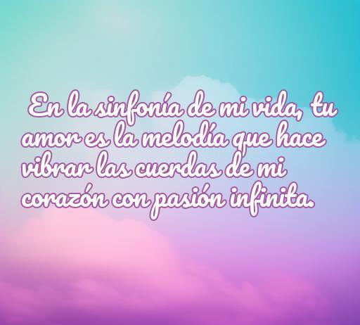Frase romántica sobre el amor y la pasión para mujeres, destacando la conexión emocional y la belleza del amor en la vida diaria. Ideal para inspirar y motivar a través de la poesía del amor.
